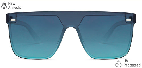 Transparent Wayfarer Full Rim Unisex Sunglasses by Vincent Chase-148965