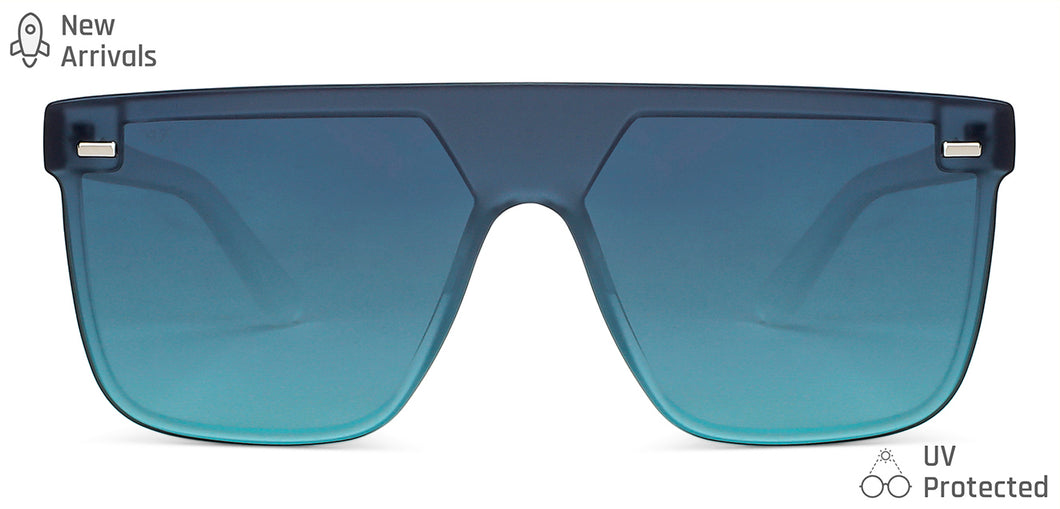 Transparent Wayfarer Full Rim Unisex Sunglasses by Vincent Chase-148965