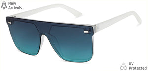 Transparent Wayfarer Full Rim Unisex Sunglasses by Vincent Chase-148965