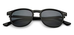 Black Round Full Rim Unisex Sunglasses by Vincent Chase Polarized-148971