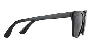 Black Wayfarer Full Rim Unisex Sunglasses by Vincent Chase Polarized-148978