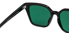 Load image into Gallery viewer, Black Wayfarer Full Rim Unisex Sunglasses by Vincent Chase Polarized-148979