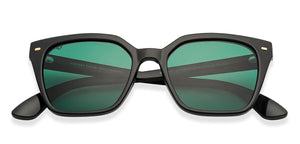 Black Wayfarer Full Rim Unisex Sunglasses by Vincent Chase Polarized-148979
