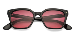 Black Wayfarer Full Rim Unisex Sunglasses by Vincent Chase Polarized-148980