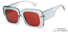 Load image into Gallery viewer, Grey Wayfarer Full Rim Unisex Sunglasses by Vincent Chase Polarized-148983