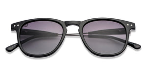 Black Round Full Rim Unisex Sunglasses by Vincent Chase Polarized-148984