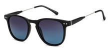 Load image into Gallery viewer, Black Round Full Rim Unisex Sunglasses by Vincent Chase Polarized-148985