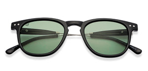 Black Round Full Rim Unisex Sunglasses by Vincent Chase Polarized-148986