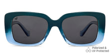 Load image into Gallery viewer, Green Wayfarer Full Rim Unisex Sunglasses by Vincent Chase Polarized-148989