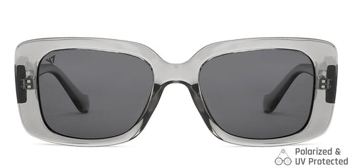 Grey Wayfarer Full Rim Unisex Sunglasses by Vincent Chase Polarized-148990