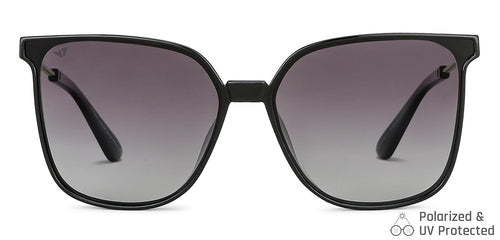 Black Cat Eye Full Rim Women Sunglasses by Vincent Chase Polarized-148993
