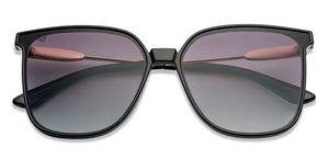 Black Cat Eye Full Rim Women Sunglasses by Vincent Chase Polarized-148993