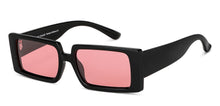 Load image into Gallery viewer, Black Rectangle Full Rim Unisex Sunglasses by Vincent Chase Polarized-148995