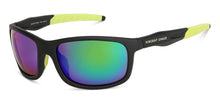 Load image into Gallery viewer, Black Sports Full Rim Unisex Sunglasses by Vincent Chase Polarized-149104