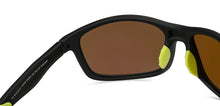 Load image into Gallery viewer, Black Sports Full Rim Unisex Sunglasses by Vincent Chase Polarized-149104