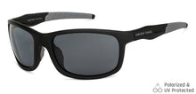 Load image into Gallery viewer, Black Sports Full Rim Unisex Sunglasses by Vincent Chase Polarized-149106