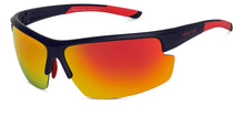 Load image into Gallery viewer, Blue Sports Half Rim Unisex Sunglasses by Vincent Chase Polarized-149111