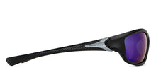 Load image into Gallery viewer, Black Sports Full Rim Unisex Sunglasses by Vincent Chase Polarized-149112