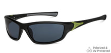 Load image into Gallery viewer, Black Sports Full Rim Unisex Sunglasses by Vincent Chase Polarized-149113