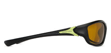 Load image into Gallery viewer, Black Sports Full Rim Unisex Sunglasses by Vincent Chase Polarized-149114