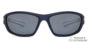 Blue Sports Full Rim Unisex Sunglasses by Vincent Chase Polarized-149115