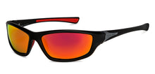 Load image into Gallery viewer, Black Sports Full Rim Unisex Sunglasses by Vincent Chase Polarized-149116