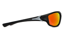 Load image into Gallery viewer, Black Sports Full Rim Unisex Sunglasses by Vincent Chase Polarized-149116