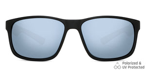Black Sports Full Rim Unisex Sunglasses by Vincent Chase Polarized-149122