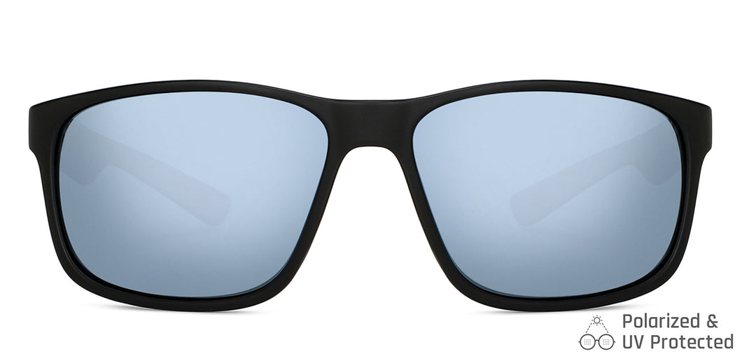 Black Sports Full Rim Unisex Sunglasses by Vincent Chase Polarized-149122