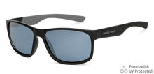 Load image into Gallery viewer, Black Sports Full Rim Unisex Sunglasses by Vincent Chase Polarized-149122