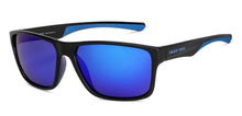 Load image into Gallery viewer, Black Sports Full Rim Unisex Sunglasses by Vincent Chase Polarized-149131
