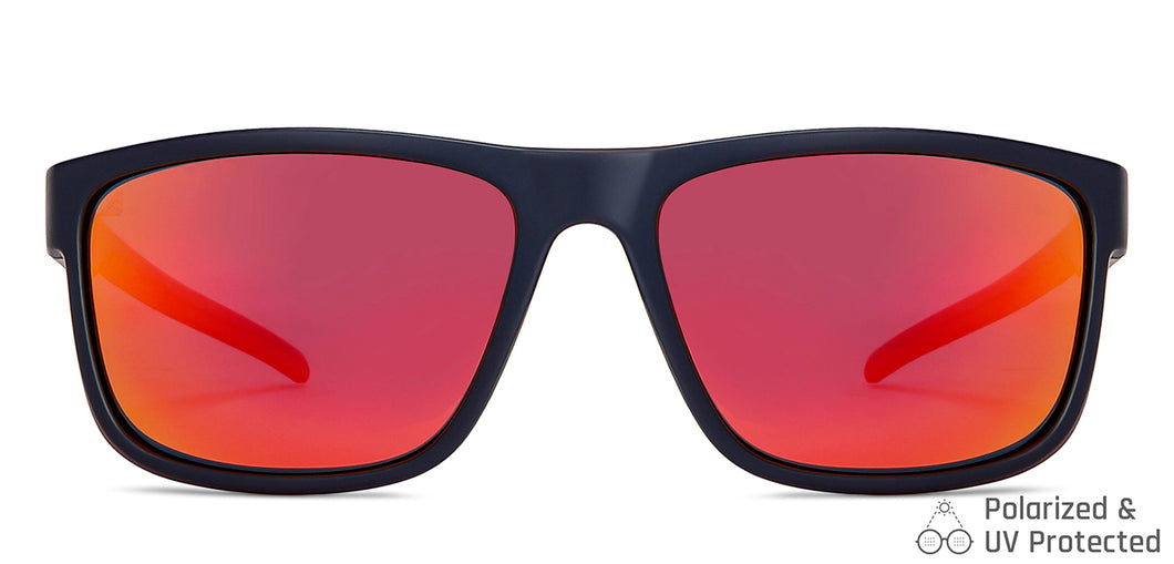 Blue Sports Full Rim Unisex Sunglasses by Vincent Chase Polarized-149135