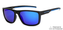 Load image into Gallery viewer, Black Sports Full Rim Unisex Sunglasses by Vincent Chase Polarized-149136