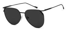 Load image into Gallery viewer, Black Aviator Full Rim Unisex Sunglasses by Vincent Chase-151078