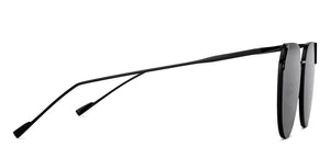 Black Aviator Full Rim Unisex Sunglasses by Vincent Chase-151078