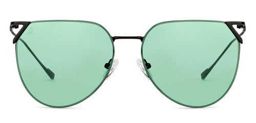 Black Aviator Full Rim Unisex Sunglasses by Vincent Chase-151079