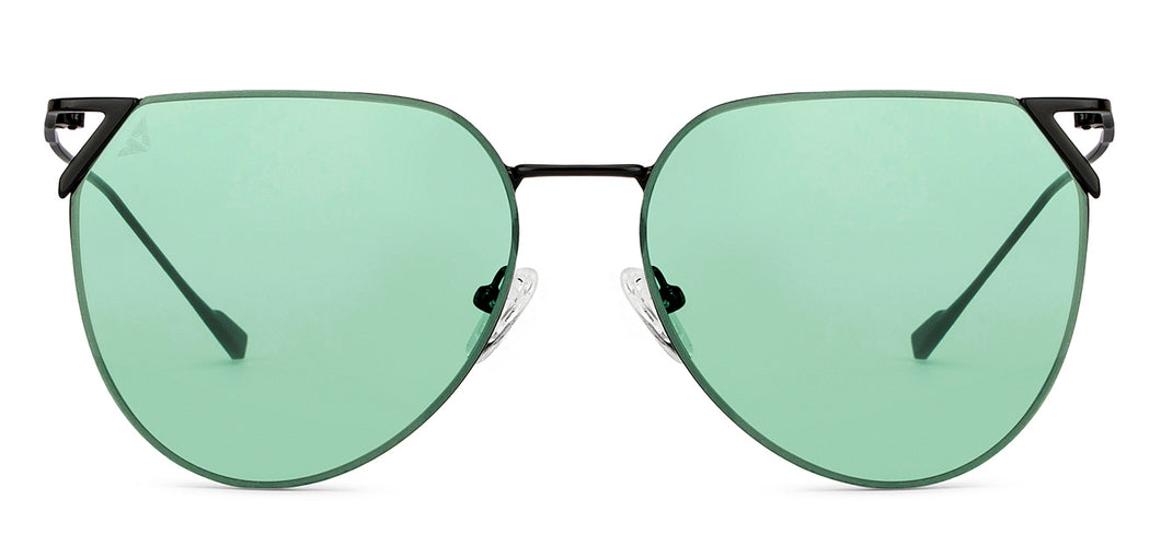 Black Aviator Full Rim Unisex Sunglasses by Vincent Chase-151079