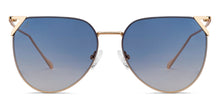 Load image into Gallery viewer, Gold Aviator Full Rim Unisex Sunglasses by Vincent Chase-151081