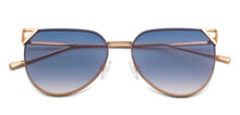 Load image into Gallery viewer, Gold Aviator Full Rim Unisex Sunglasses by Vincent Chase-151081