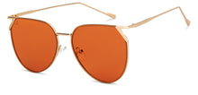 Load image into Gallery viewer, Gold Aviator Full Rim Unisex Sunglasses by Vincent Chase-151082
