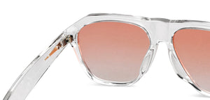 Transparent Wayfarer Full Rim Women Sunglasses by Vincent Chase-151084