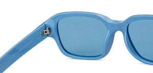 Sky Blue Square Full Rim Unisex Sunglasses by Vincent Chase-151096