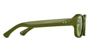 Green Square Full Rim Unisex Sunglasses by Vincent Chase-151097