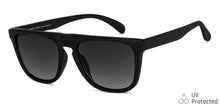 Load image into Gallery viewer, Black Wayfarer Full Rim Unisex Sunglasses by Vincent Chase-151137