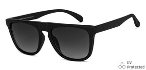 Black Wayfarer Full Rim Unisex Sunglasses by Vincent Chase-151137