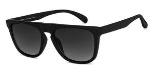 Black Wayfarer Full Rim Unisex Sunglasses by Vincent Chase-151137