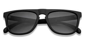 Black Wayfarer Full Rim Unisex Sunglasses by Vincent Chase-151137