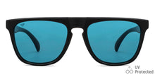 Load image into Gallery viewer, Black Wayfarer Full Rim Unisex Sunglasses by Vincent Chase-151138