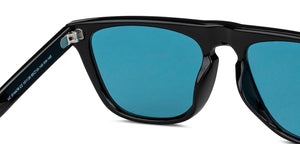 Black Wayfarer Full Rim Unisex Sunglasses by Vincent Chase-151138