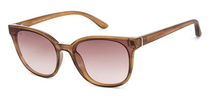 Brown Cat Eye Full Rim Unisex Sunglasses by Vincent Chase-151142
